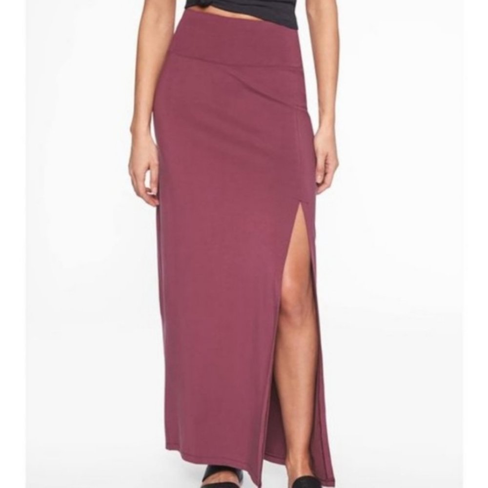 Athleta Marina Maxi Skirt Mauve
